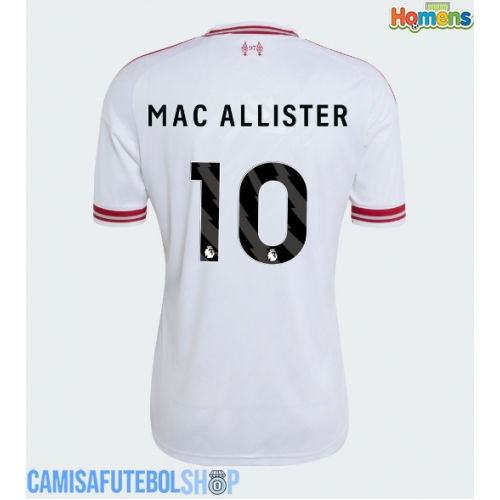 Camisa de time de futebol Liverpool Alexis Mac Allister #10 Replicas 2º Equipamento 2026-27 Manga Curta